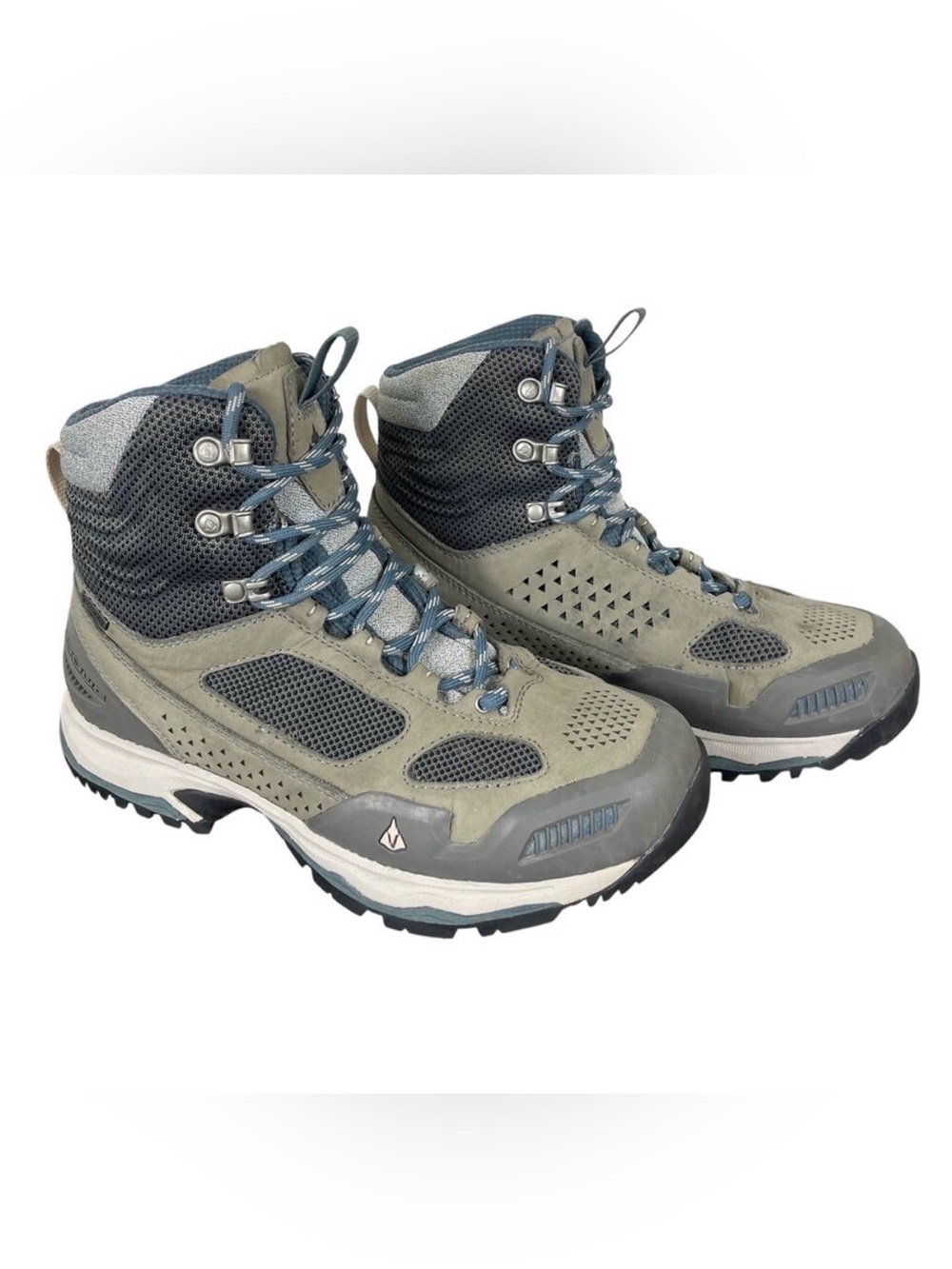 Vasque Breeze AT Mid GoreTex Hiking Boot Gargoy/Dark Slate Women’s 8 Waterproof